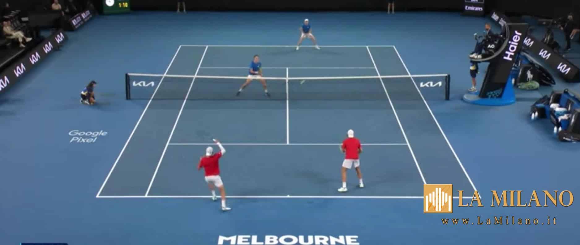 Bolelli-Vavassori k.o agli Australian Open: la Finale la vince la coppia Heliovaara-Patten.