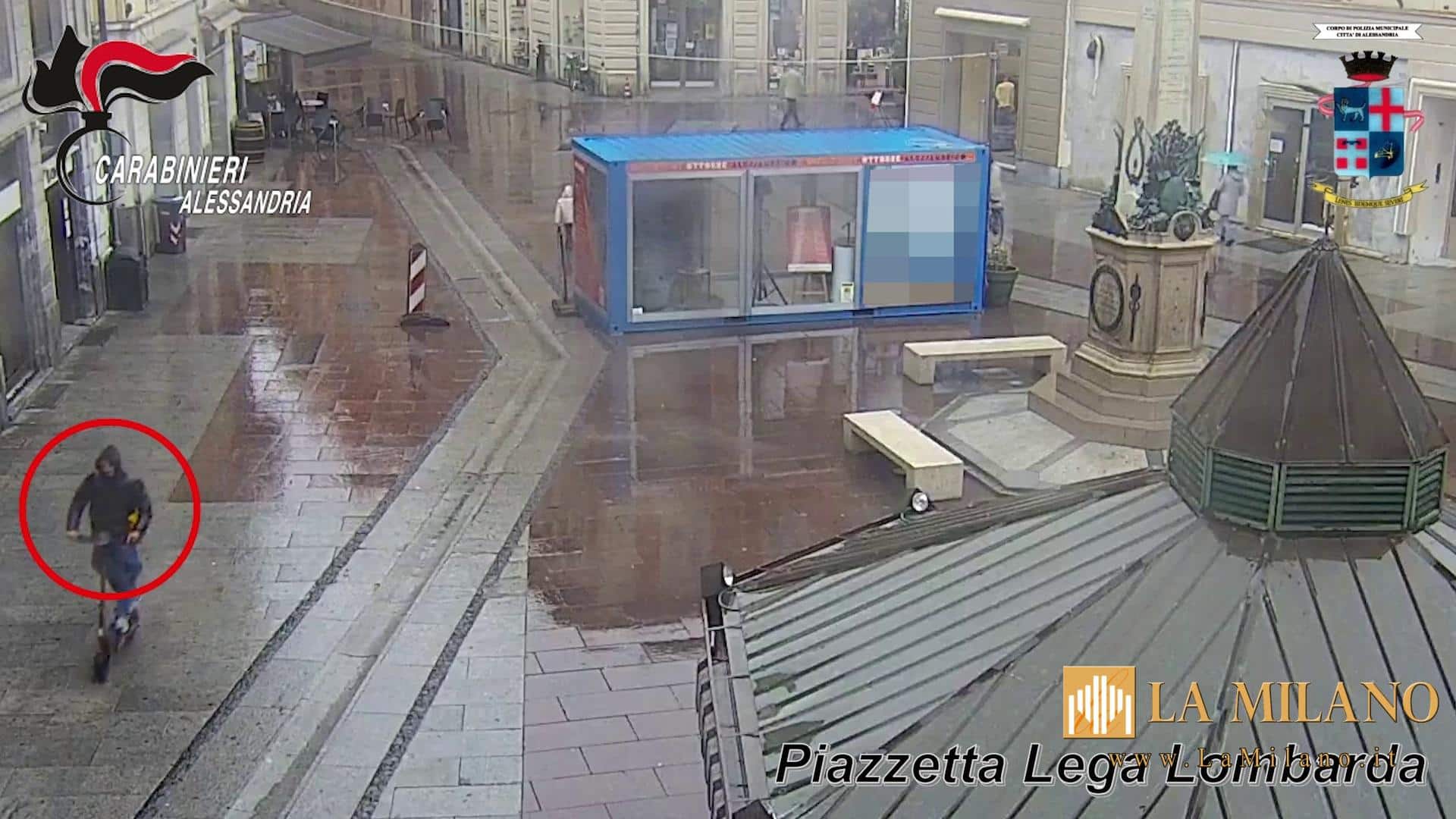 Alessandria: Investe un anziano con un monopattino, provocandogli gravi ferite, e fugge. Denunciato per lesioni personali stradali e omissione di soccorso