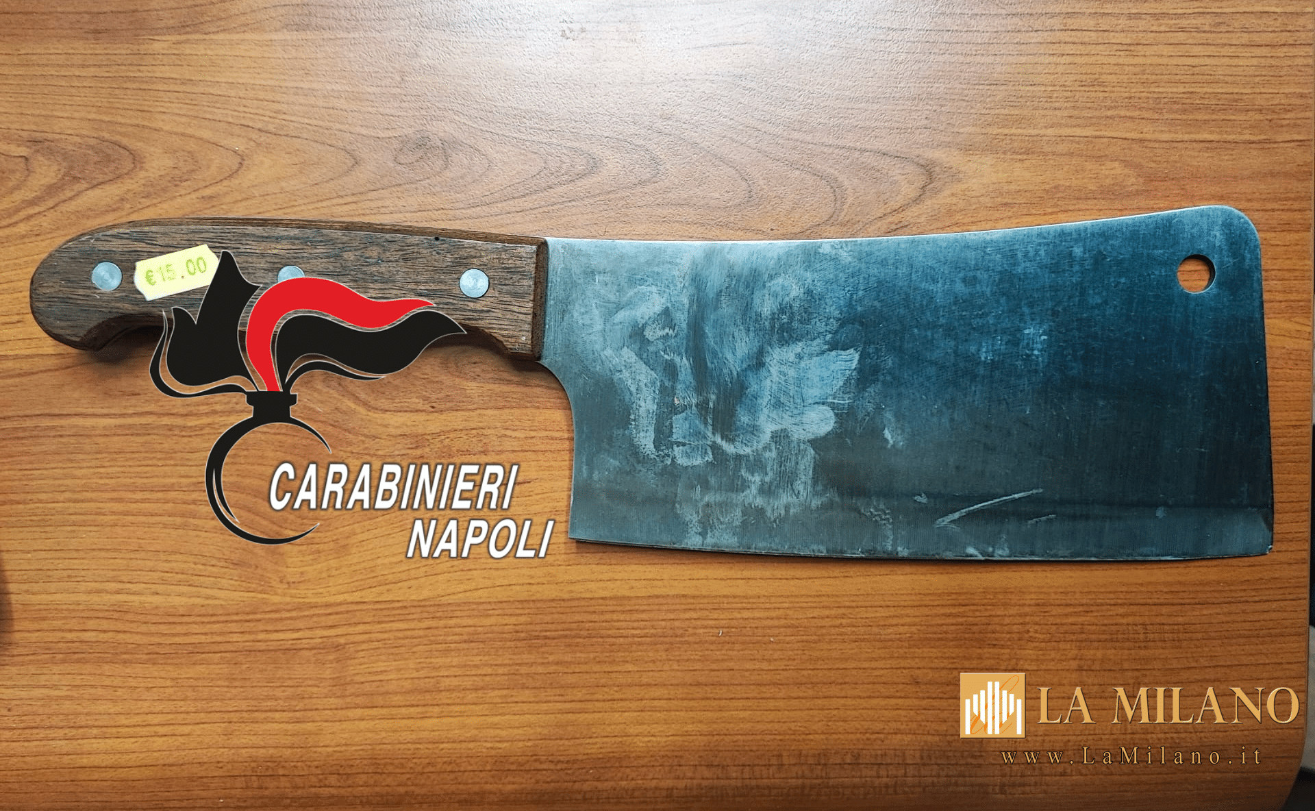 Quarto, non lo assume, lo colpisce con la mannaia. Tentato omicidio in una carrozzeria. 25enne arrestato dai Carabinieri