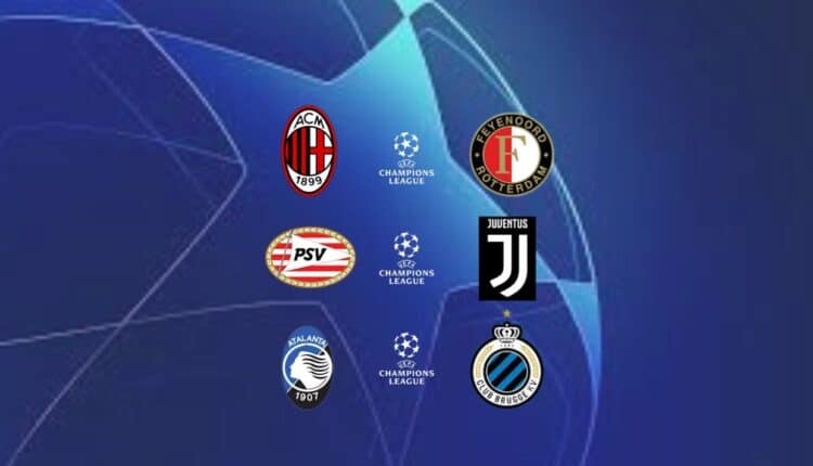Sorteggi Champions League: le avversarie delle italiane