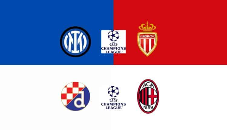 Champions League: Inter e Milan puntano il passaggio diretto