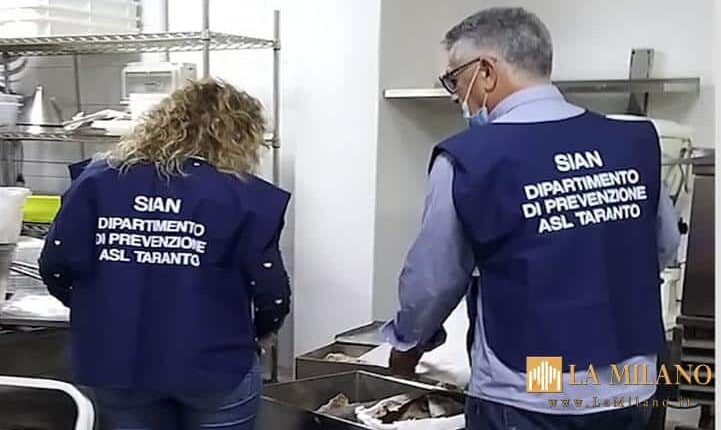 Taranto: sospesa l'attività di un ristorante cinese, sequestrati circa 200 kg di cibo