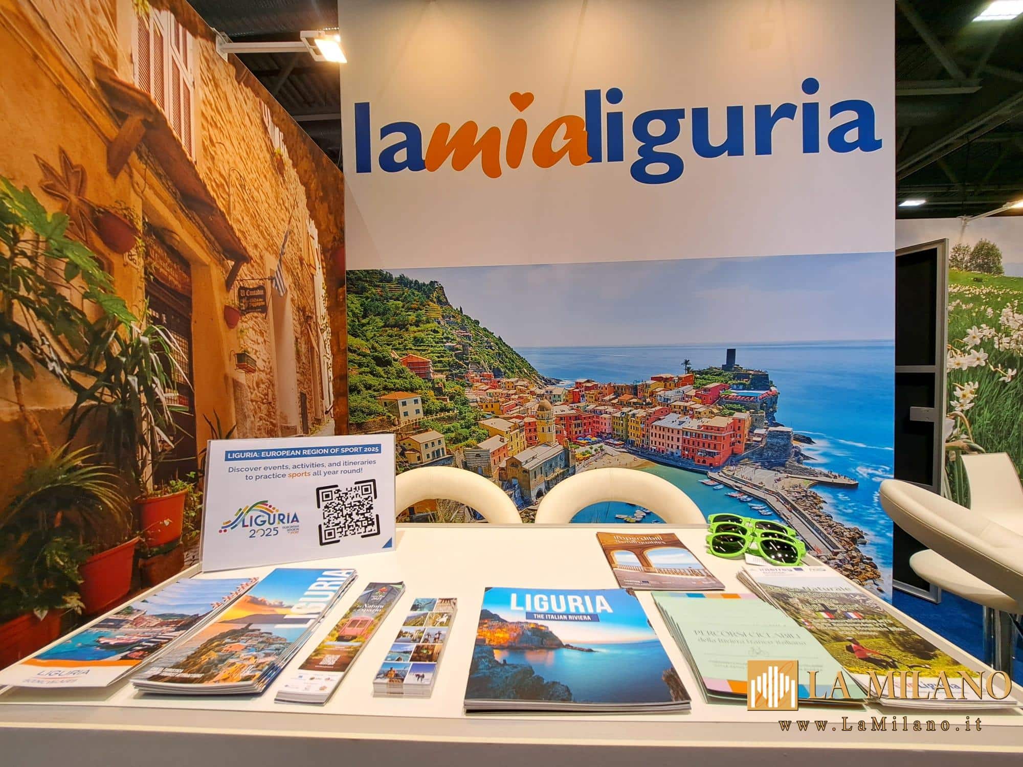 Liguria: turismo, partecipazione alle fiere Vakantiebeurs e Travelxpo 2025