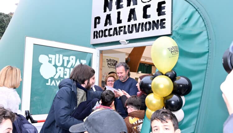 Roccafluvione: "Tartufo Nero Festival", le foto dell'inaugurazione con lo Chef Cracco e l'Assessore Antonini
