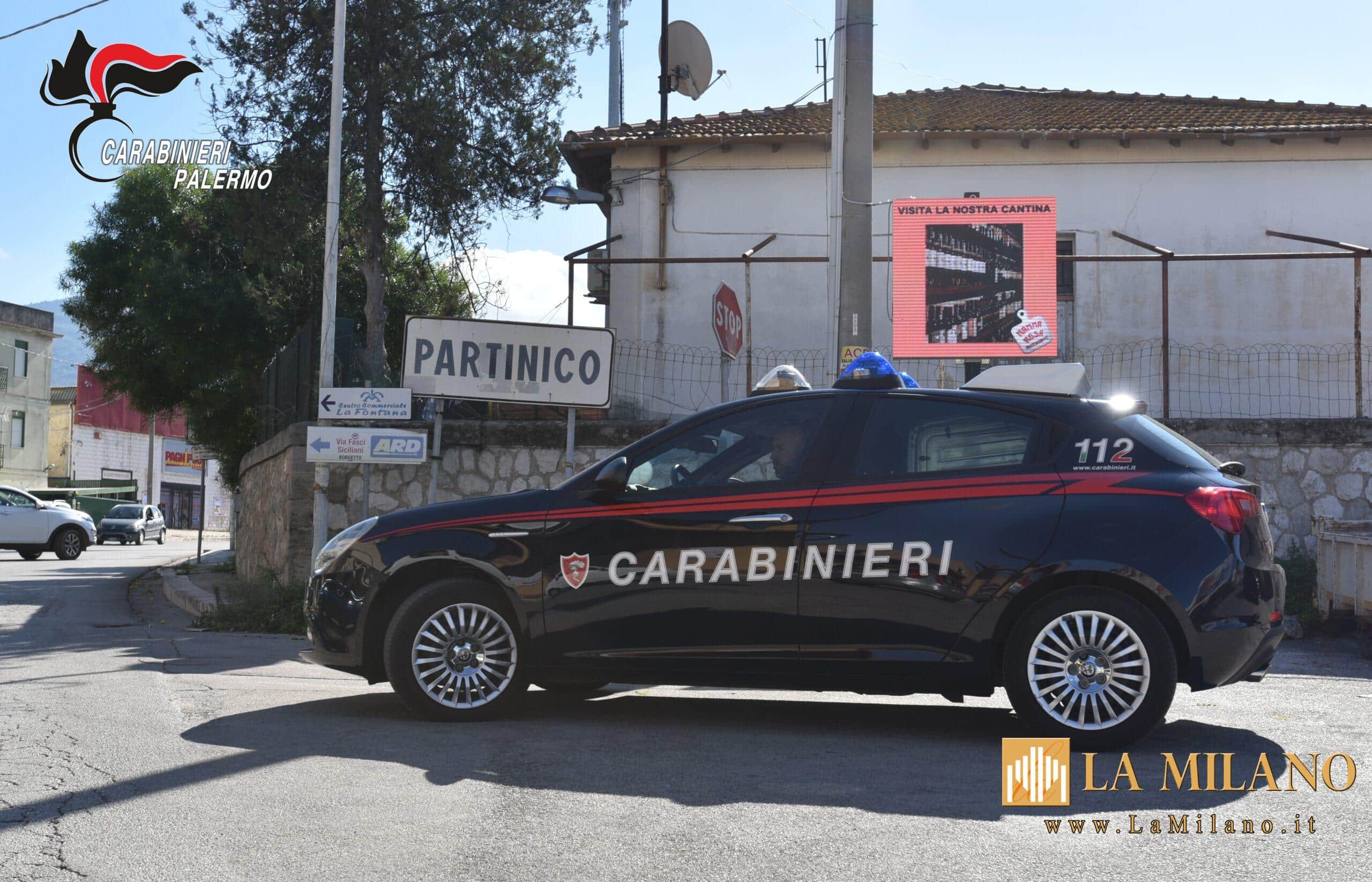 Partinico: controlli a tappeto dei Carabinieri lungo le principali arterie cittadine