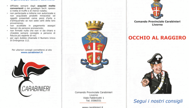 Suvereto: Incontro aperto con la cittadinanza, rivolto specialmente agli anziani. I consigli dei Carabinieri per prevenire nonché difendersi dalle truffe