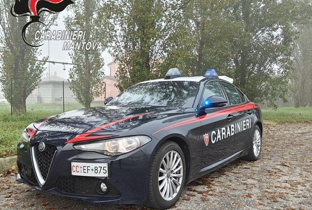 Ostiglia: Apre tre vetture dopo aver tentato di intrufolarsi in un'abitazione, denunciato 25enne