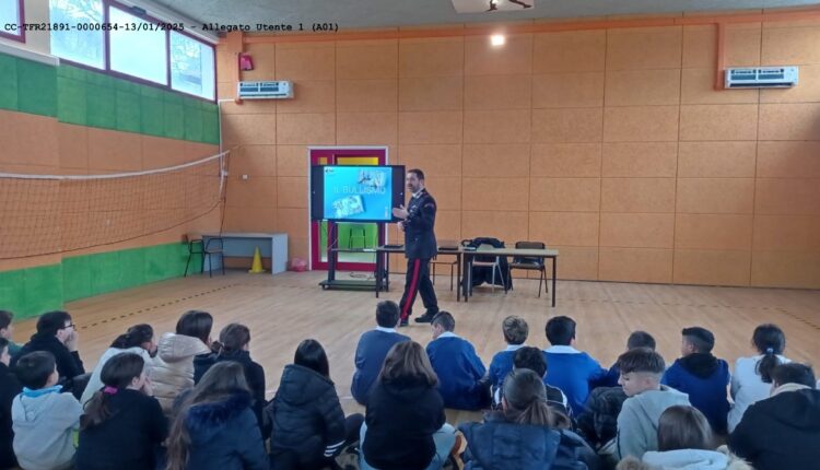 Guarcino e Trivigliano: I Carabinieri incontrano gli studenti delle elementari e delle medie per la tutela della legalità
