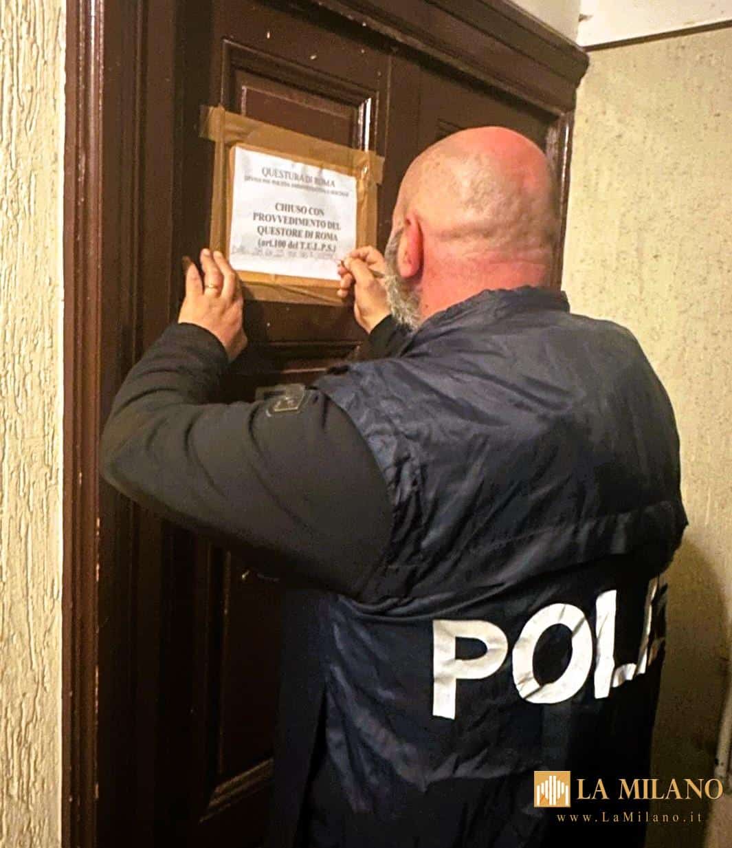 Roma: Dalla stazione Termini alle porte delle periferie capitoline, stretta della Polizia di Stato su esercizi commerciali e strutture ricettive