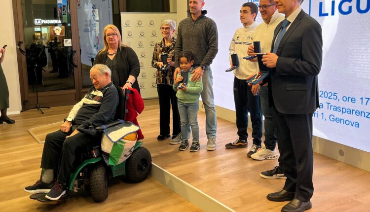 Genova: Sport paralimpico in Liguria, assegnate 9 benemerenze sportive ad atleti, società, tecnici e dirigenti