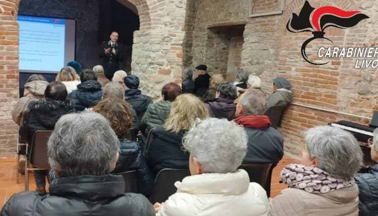 Suvereto: Incontro aperto con la cittadinanza, rivolto specialmente agli anziani. I consigli dei Carabinieri per prevenire nonché difendersi dalle truffe