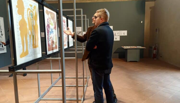 Modena: Inaugurazione della mostra "Carlo Zinelli, disegno dunque sono / Fausto Gilberti, disegno quando posso"