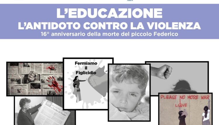 Milano: L'educazione, l'antidoto contro la violenza. 16° anniversario della morte del piccolo Federico