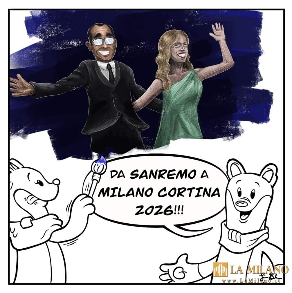 Stasera Carolina Kostner porterà le Olimpiadi Milano-Cortina 2026 sul palco dell’Ariston