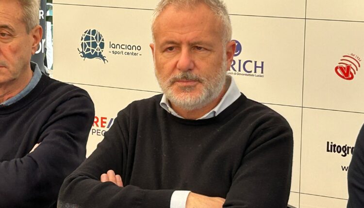 Il presidente del Lanciano Sport Center | Franco D'Intino