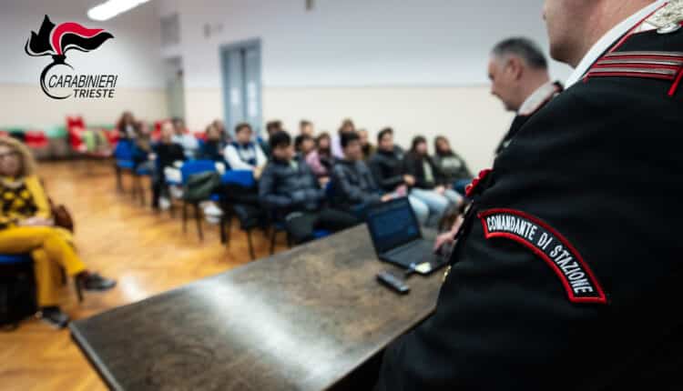 Trieste: I Carabinieri in prima linea nelle scuole contro il bullismo