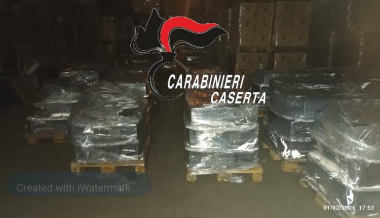 Frignano: Rubate batterie per un valore di 80.000,00 €, denunciato 53enne