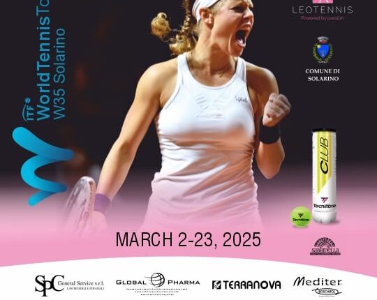 Torna l’ITF femminile a Solarino: montepremi record da 90.000 dollari