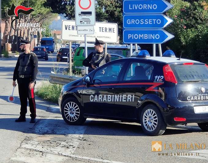 Piombino: sorpreso a rubare alcolici in un supermercato, denunciato dai Carabinieri