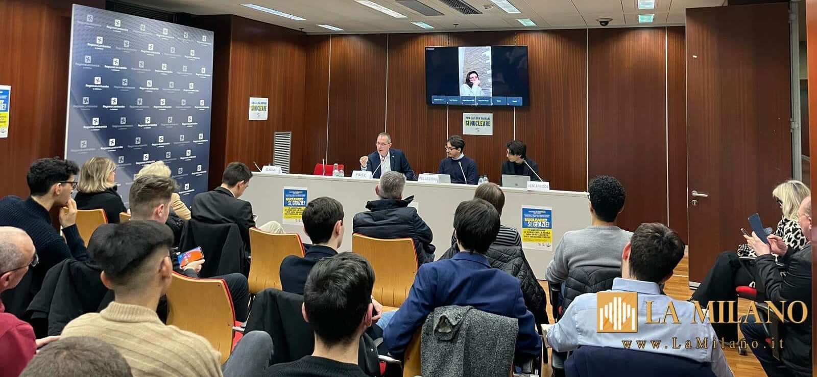 In Lombardia la Lega punta sul nucleare: conferenza a Palazzo Pirelli