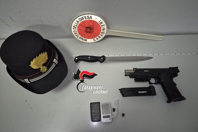 Livorno: Spaccio di droga, denunciato 25enne