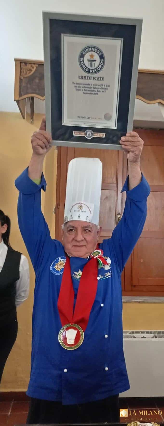 Guinness World Record: il 25 febbraio si terrà la cerimonia di consegna per il cannolo di Caltanissetta e il torrone Mazzarino