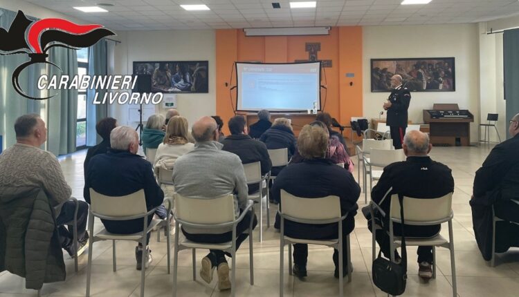 Livorno, i Carabinieri organizzano un incontro con gli anziani per prevenire le truffe