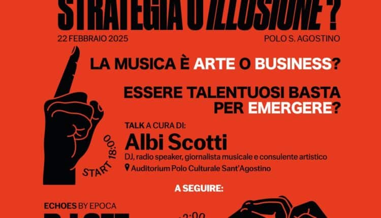 Ascoli Piceno: Primo evento del nuovo format "Epoca". Sabato 22 febbraio, Albi Scotti in un incontro su Marketing e Musica