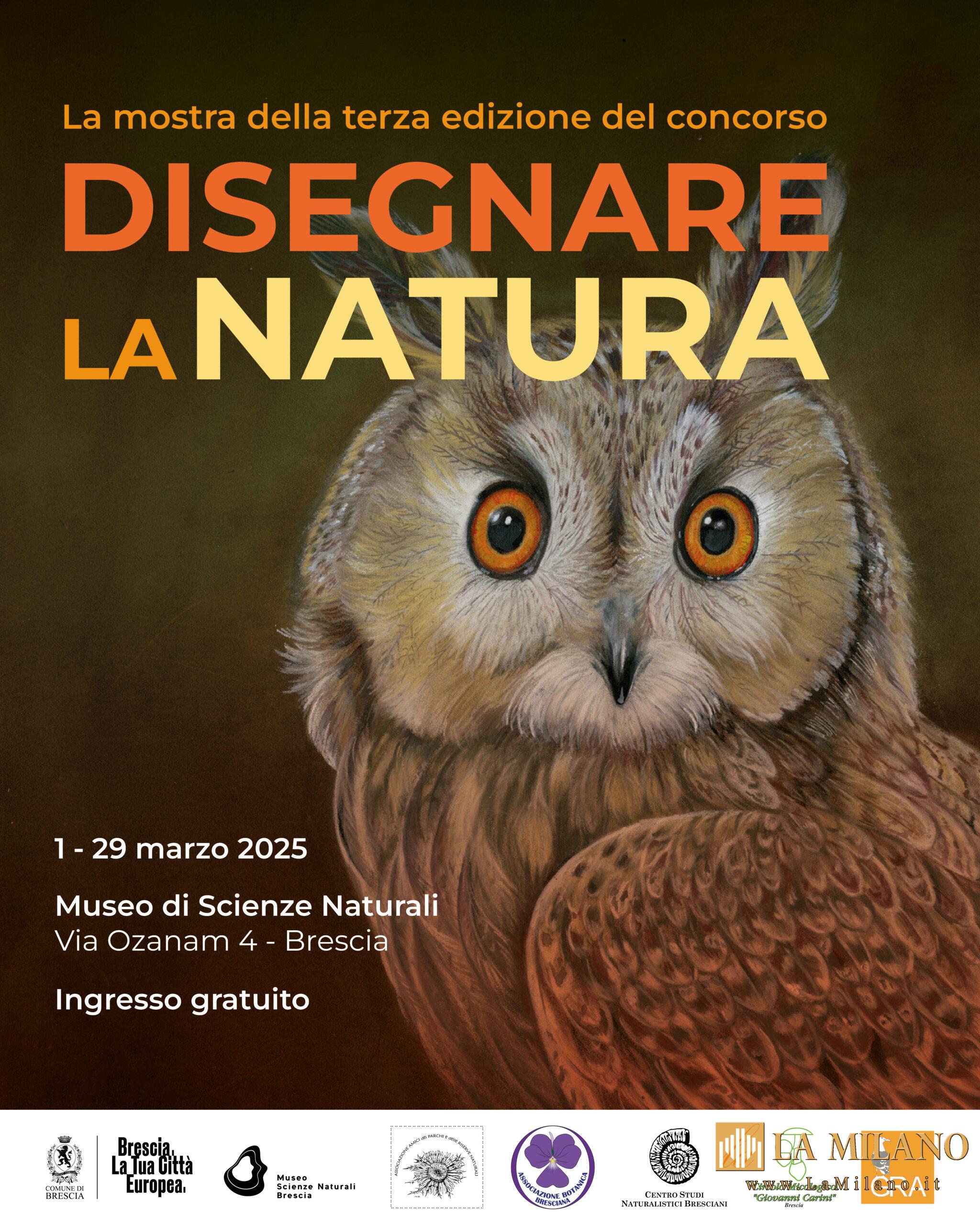 Brescia: Dall'1 al 29 marzo Mostra "Disegnare la natura" al Museo di Scienze Naturali