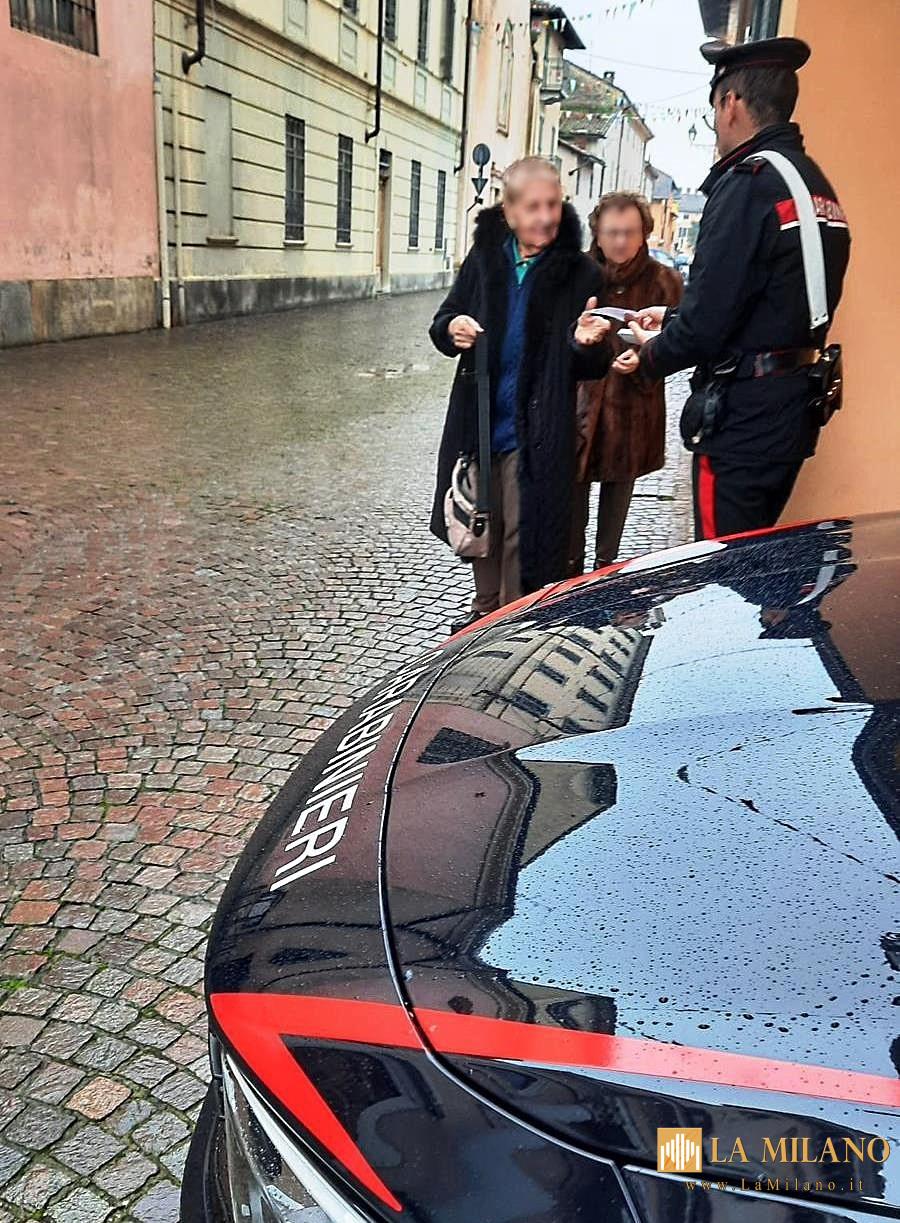 Occimiano e Mirabello Monferrato: Truffe agli anziani. I Carabinieri incontrano la cittadinanza al termine della messa domenicale
