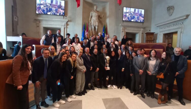 Roma femminile: Vittoria della Supercoppa e premiazione in Campidoglio