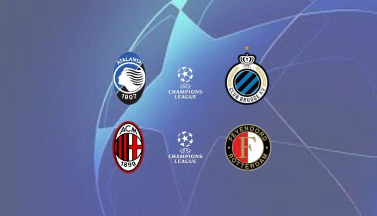 Champions League: Milan e Atalanta in campo per il ritorno dei playoff