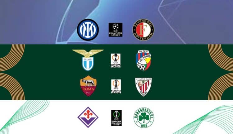 Sorteggi: ecco le avversarie delle italiane in Europa.