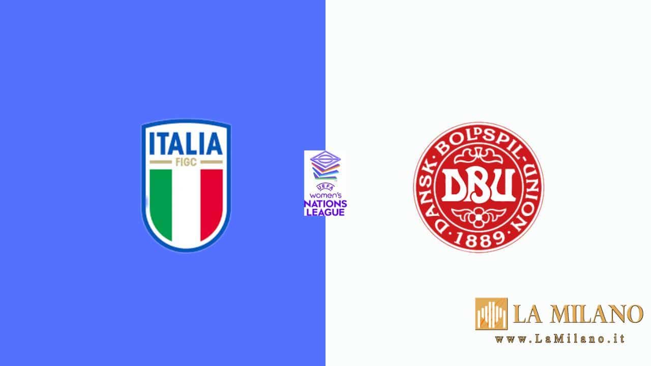 UEFA Nations League femminile: Italia-Danimarca in campo domani.