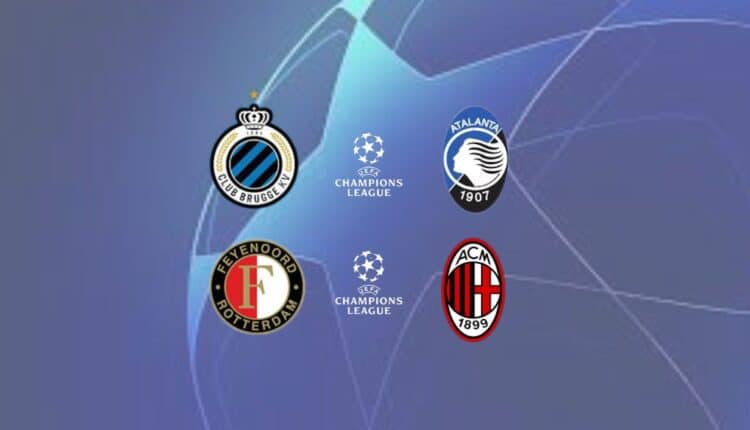 Champions League: stasera in campo Atalanta e Milan per l’andata dei playoff.
