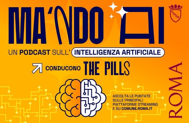 Roma: "Ma 'ndo AI", un podcast divulgativo sull'Intelligenza Artificiale