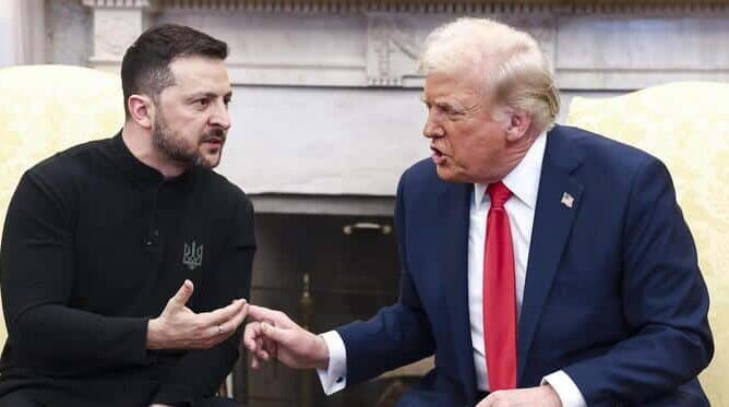 Scontro Trump Zelensky