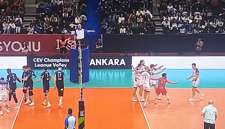 CEV maschile: l’Allianz Milano perde il playoff di andata contro l’Ankara.