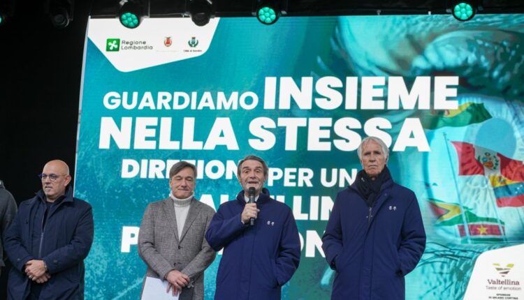 Verso Milano-Cortina 2026: investimenti, infrastrutture e sviluppo, Fontana "un'opportunità per tutta la Lombardia"