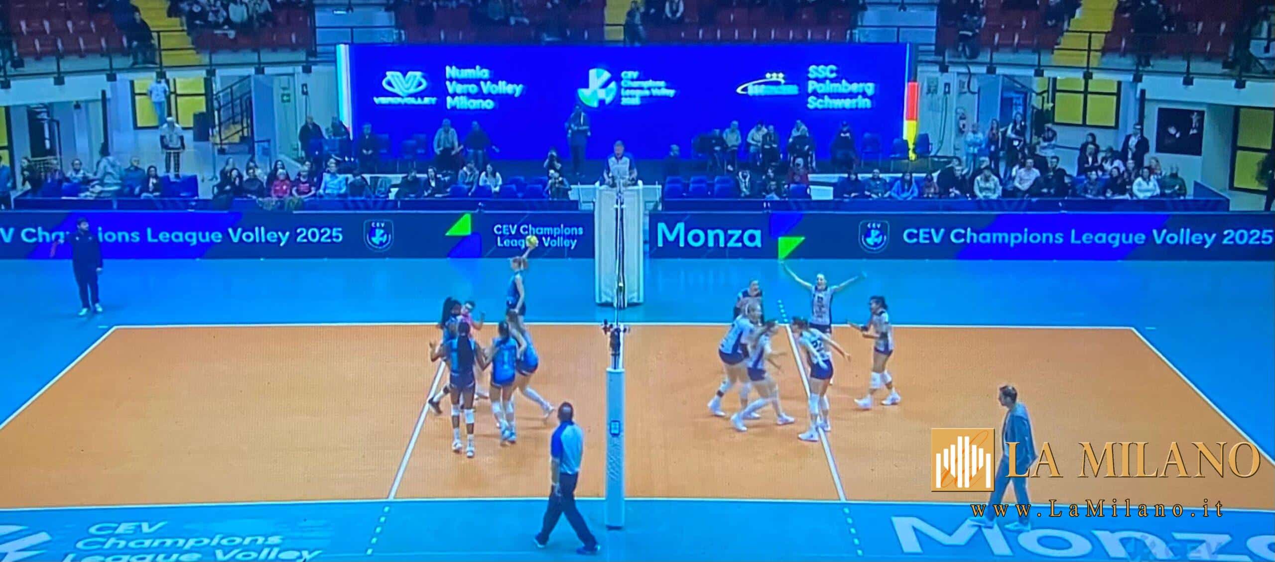 CEV femminile: la Numia Vero Volley Milano passa ai quarti di finale