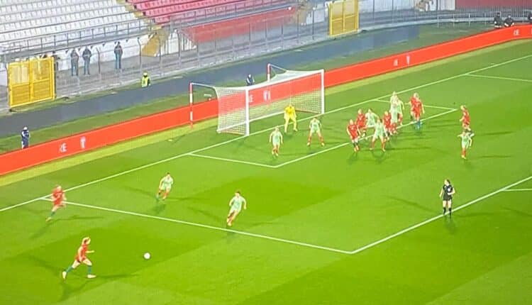 UEFA Nations League femminile: l’Italia vince contro il Galles.