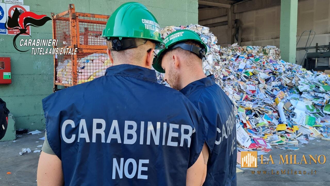 Traffico illecito di rifiuti: i Carabinieri del NOE di Lecce, Bari e Napoli eseguono numerose ordinanze cautelari