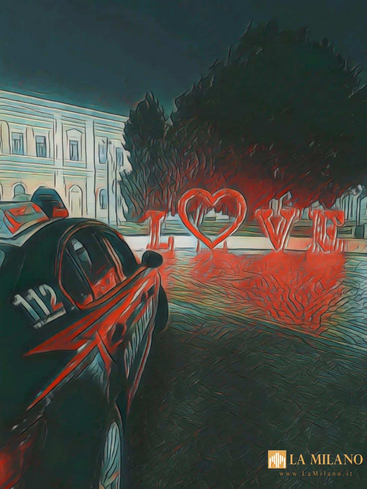 Mantova: Un San Valentino particolare per i Carabinieri, speso insieme a una vedova in cerca di compagnia e conforto