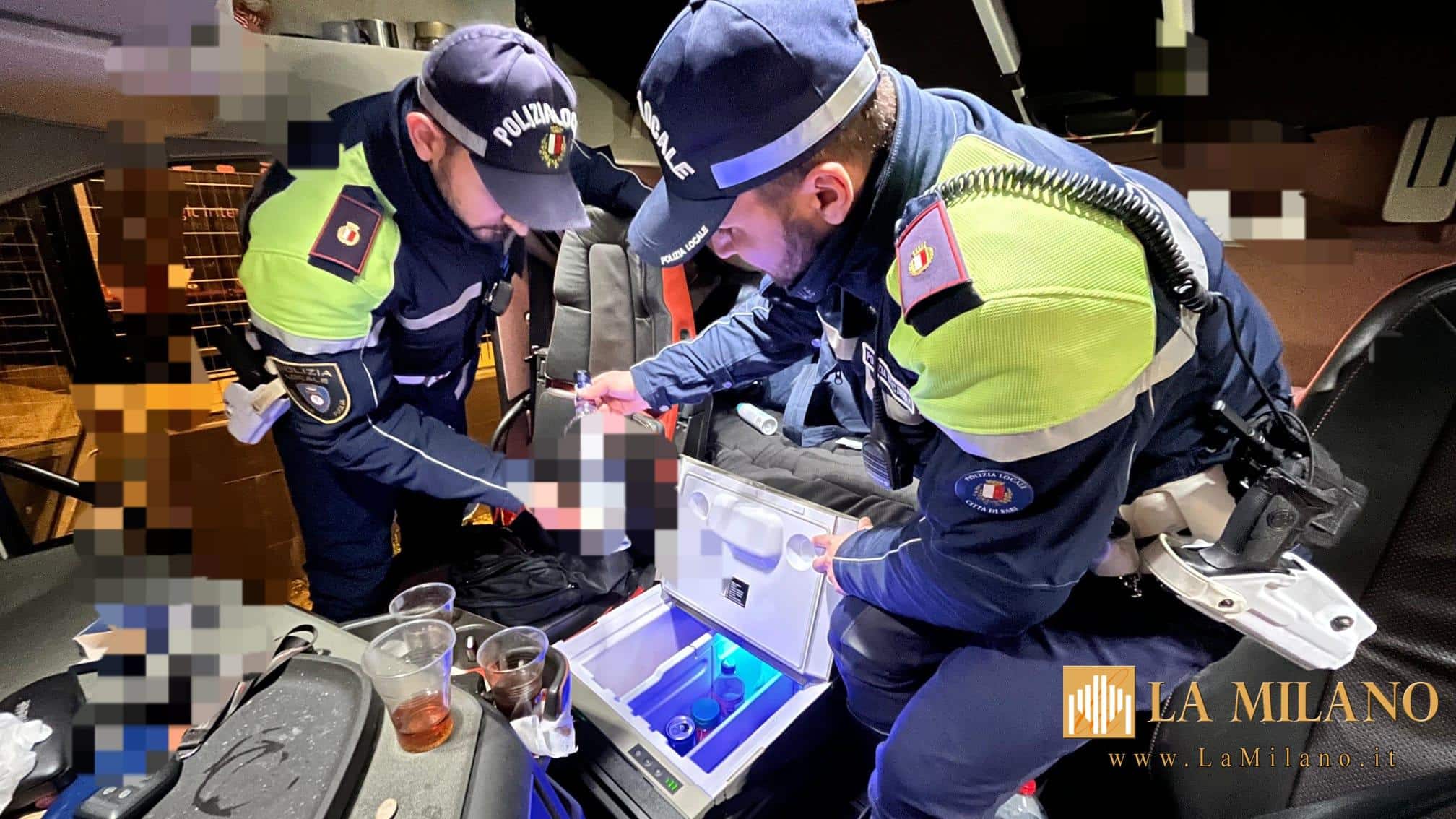 Bari: La Polizia Locale denuncia l'autista di un tir per alta velocità e guida in stato di ebbrezza