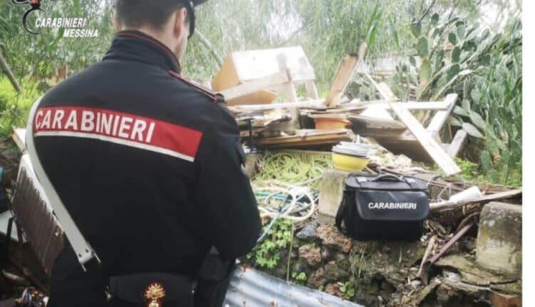 Francavilla di Sicilia, sequestrata area di 9.000 mq usata per smaltire rifiuti speciali