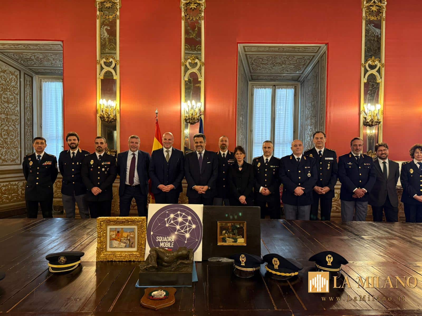 Roma: Dalla Spagna alla capitale. Recuperate opere d'arte trafugate nelle Gallerie d'Arte di Madrid e Barcellona