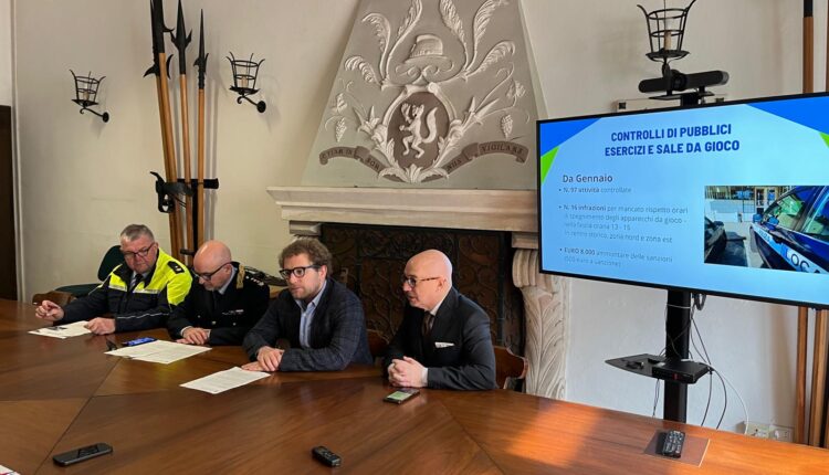 Vicenza: Slot machine, eseguiti 97 controlli e sanzionate 13 attività per un totale di 8mila euro