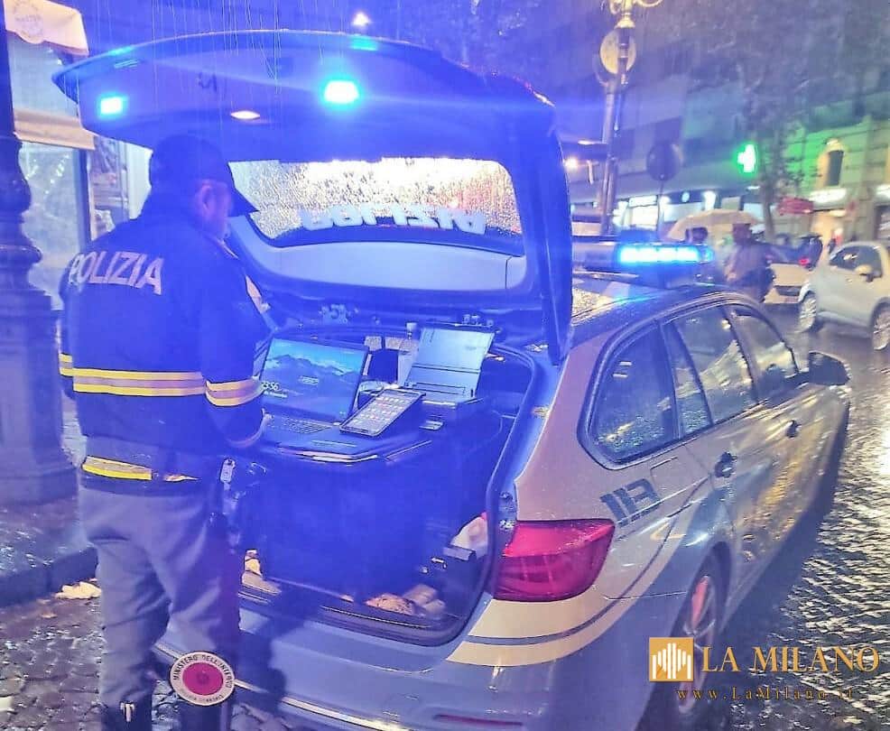 Frattamaggiore: Controlli della Polizia di Stato, identificate 161 persone e controllati 85 veicoli