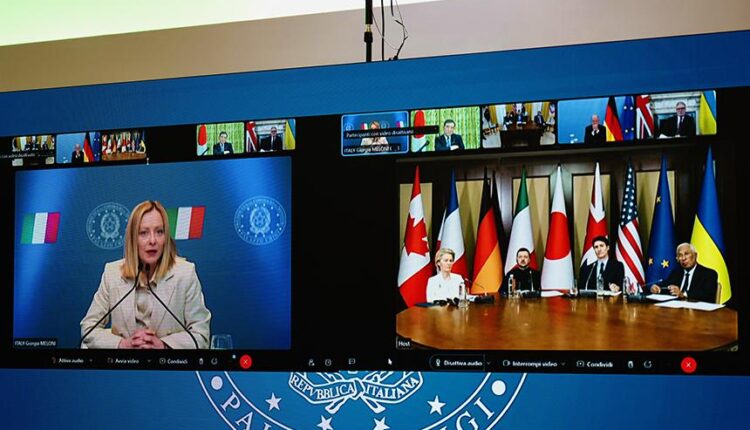 G7, Meloni: “L’Italia c'è stata e ci sarà, le garanzie di sicurezza per Kiev devono essere reali ed efficaci”