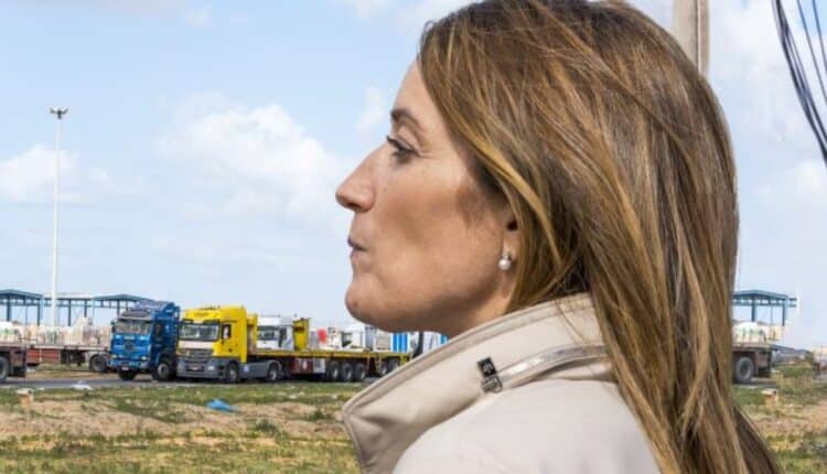 Roberta Metsola a Gaza: prima leader europea oltre un decennio. La storica visita per il cessate il fuoco e rilascio degli ostaggi